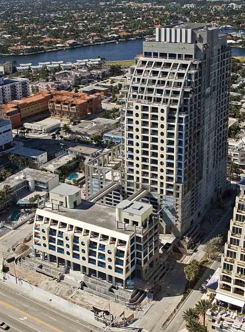 February 2008 view Trump International Hotel and Tower Fort Lauderdale